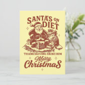 Funny Christmas シーズンカード (スタンド正面)