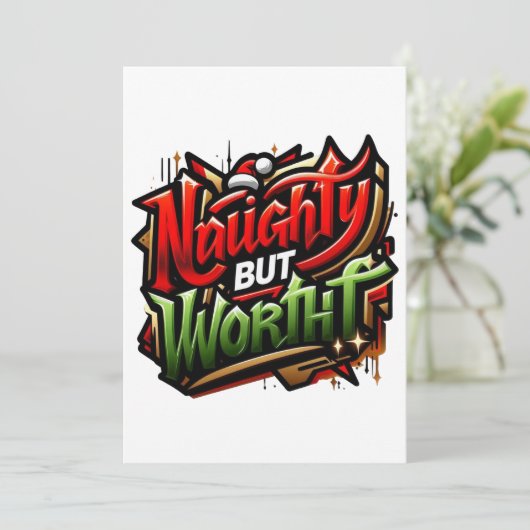 funny Christmas 🤶  シーズンカード (スタンド正面)