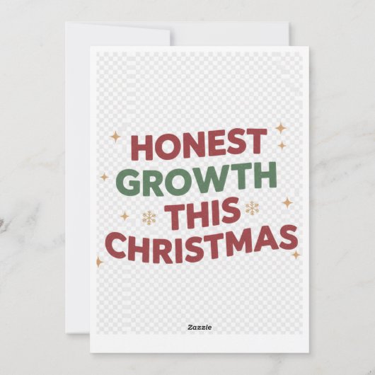 funny Christmas 🤶  シーズンカード (裏面)