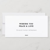 Funny Christmas シーズンカード (裏面)