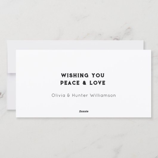 Funny Christmas シーズンカード (裏面)