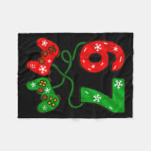 Funny Christmas 67 Meme Six Seven Video Games Game フリースブランケット (正面(横))