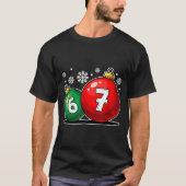 Funny Christmas 67 Six Seven Meme Gen Alpha Slang  Tシャツ (正面)