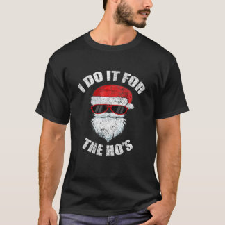 Funny Christmas Adult Naughty Dirty Pajama Ho Pj Tシャツ