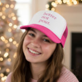 Funny Christmas Better Not Pout Simple Cute  キャップ