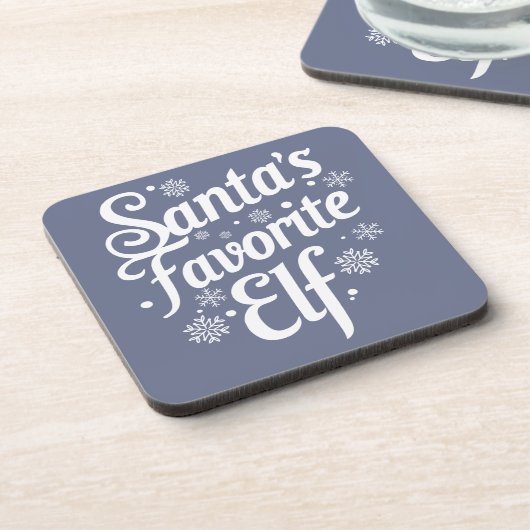 Funny Christmas Beverage Coaster コースター (左側)