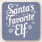 Funny Christmas Beverage Coaster コースター (正面)