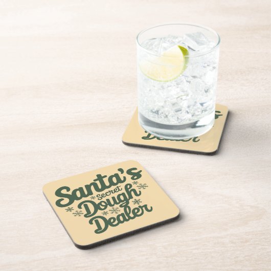 Funny Christmas Beverage Coaster コースター (右側)
