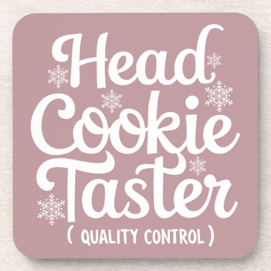 Funny Christmas Beverage Coaster コースター (正面)