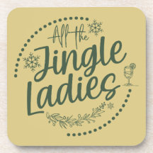 Funny Christmas Beverage Coaster