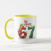 Funny Christmas Birthday Mug マグカップ (左)