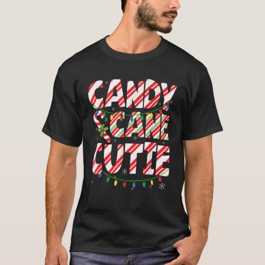 Funny Christmas Candy Cane Lover Crew Xmas Candy C Tシャツ (正面)