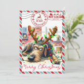 Funny Christmas Card シーズンカード (スタンド正面)