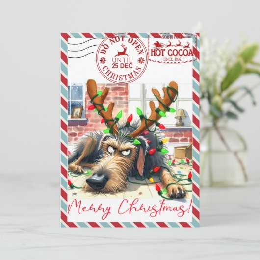 Funny Christmas Card シーズンカード (スタンド正面)