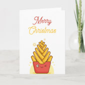 Funny Christmas Card  Folded Greeting Card カード (正面)