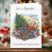 Funny Christmas Card for Boomers & Gen Xers カード