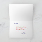 Funny Christmas Card with Santa Animation シーズンカード (内部)