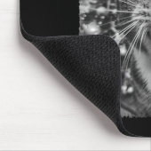 Funny Christmas Cat Selfie  マウスパッド (コーナー)