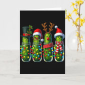 Funny Christmas Ckles  カード (黄色い花)