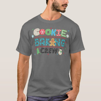 Funny Christmas Cookie Baking Crew Baker Christmas Tシャツ