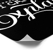 Funny Christmas Dear Santa I Can Explain Script T ポスター (角)