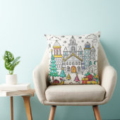 Funny Christmas Design cushion クッション (椅子)