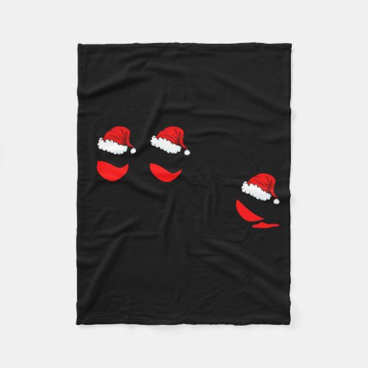 Funny Christmas Drink Drank Drunk Xmas Holiday  フリースブランケット (正面)