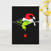 Funny Christmas Ew People Men Women Kid Boys Girls カード (黄色い花)