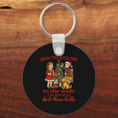 Funny Christmas From The Windows To The Walls I'm キーホルダー (正面)