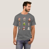 Funny Christmas Gift CHRISTMAS girl Tシャツ (正面フル)