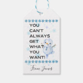 Funny christmas Gift Tag ギフトタグ (正面)