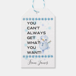 Funny christmas Gift Tag ギフトタグ