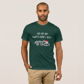 Funny Christmas golf t shirt | That's how i roll Tシャツ (正面フル)