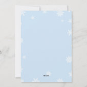 Funny Christmas Greeting From Mischievous Daughter シーズンカード (裏面)