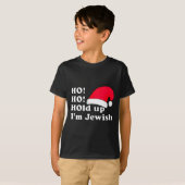 Funny Christmas Hat Design For Irreverent Jewish P Tシャツ (正面フル)