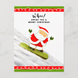 Funny Christmas Holiday Card シーズンポストカード