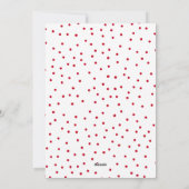 Funny Christmas Holiday Family Photo Custom Text シーズンカード (裏面)