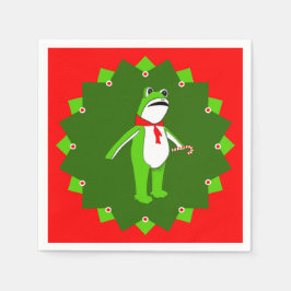 Funny Christmas Holiday Party スタンダードカクテルナプキン