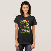 Funny Christmas I Am Sorry The Niche Nurse Medical Tシャツ (正面フル)