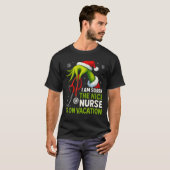 Funny Christmas I Am Sorry The Niche Nurse Medical Tシャツ (正面フル)