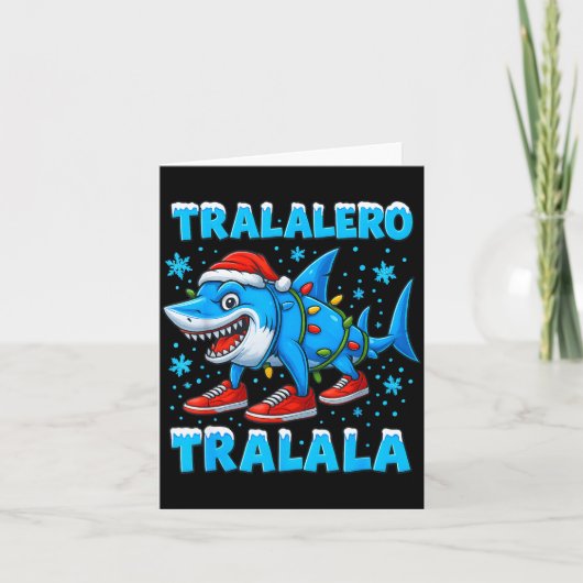 Funny Christmas Italian Brain Rot For Men Women Bo カード (正面)