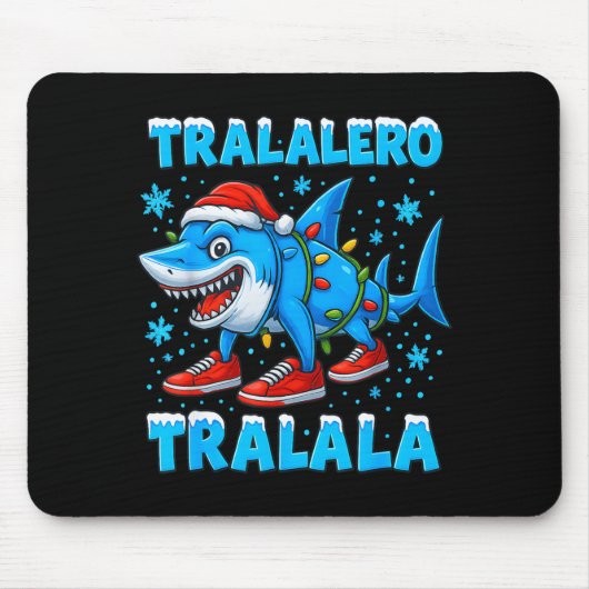 Funny Christmas Italian Brain Rot For Men Women Bo マウスパッド (正面)