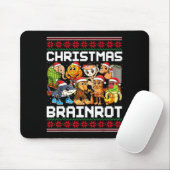 Funny Christmas Italian Brain Rot For Men Women Bo マウスパッド (マウス)
