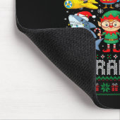 Funny Christmas Italian Brain Rot Italian Brainrot マウスパッド (コーナー)