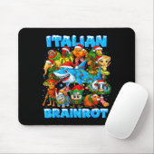 Funny Christmas Italian Brain Rot Italian Brainrot マウスパッド (マウス)