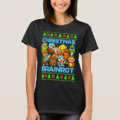 Funny Christmas Italian Brain Rot Italian Brainrot Tシャツ (正面)