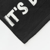 Funny Christmas Italian Christmas Donkey Dominic T フリースブランケット (角)