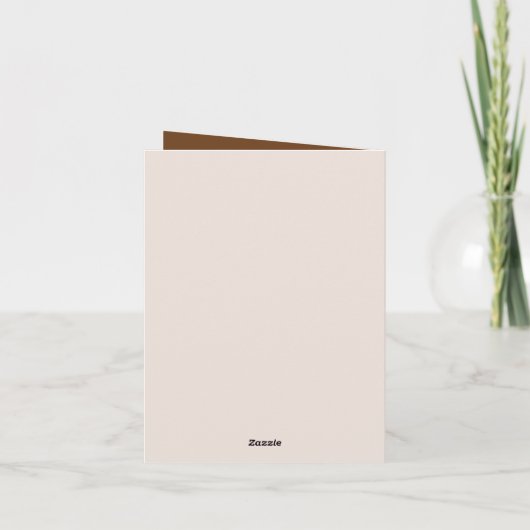 Funny Christmas moose add message  シーズンカード (裏面)