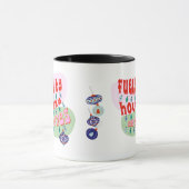 Funny Christmas Movies Channel Holiday Gift Mug マグカップ (中央)