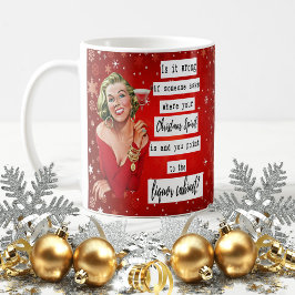 Funny Christmas Mug Best Friend コーヒーマグカップ